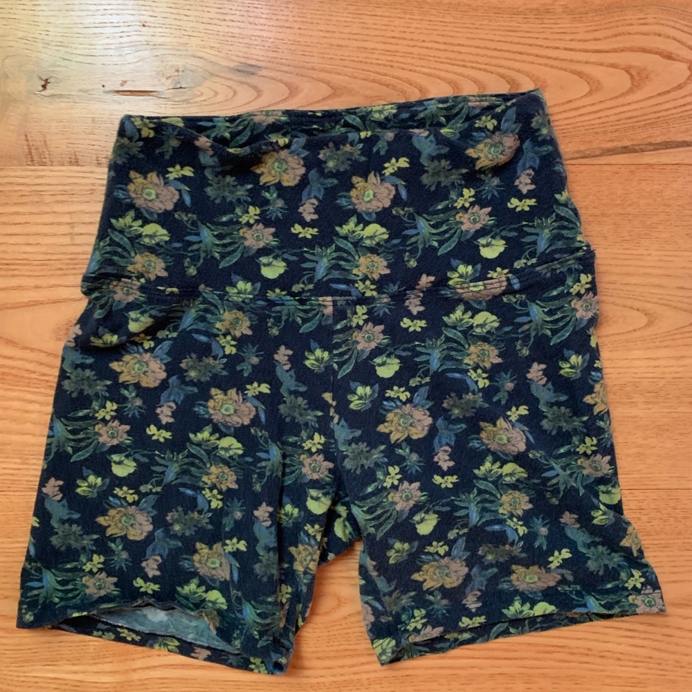 pink company biker shorts